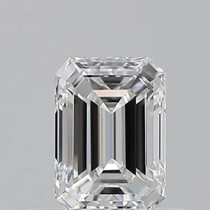 0.51ct EMERALD F VVS1 Natural diamond