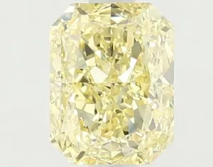 1.01ct RADIANT Fancy Vivid Yellow VS2 Coloured Lab diamond