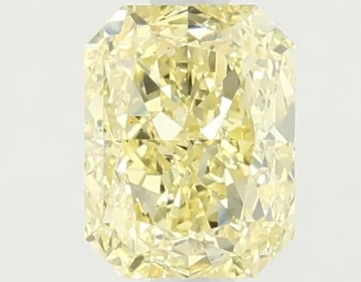 1.01ct RADIANT Fancy Vivid Yellow VS2 Coloured Lab diamond
