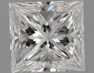 0.4ct PRINCESS F VVS2 Natural diamond