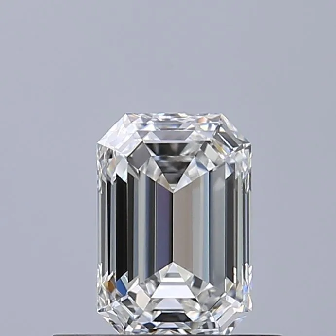 0.53ct EMERALD F VVS2 Natural diamond