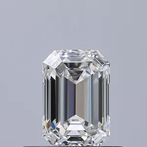 0.53ct EMERALD F VVS2 Natural diamond