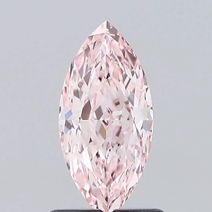 1.30ct MARQUISE Fancy Vivid Pink VS1 Coloured Lab diamond