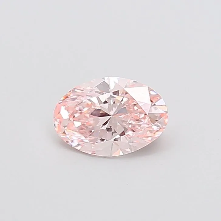 1.02ct OVAL Fancy Intense Pink VVS2 Coloured Lab diamond