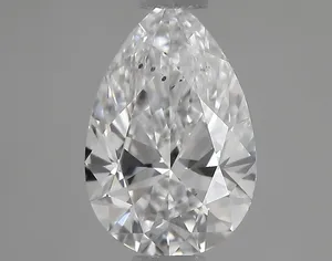 0.5ct PEAR D SI2 Natural diamond