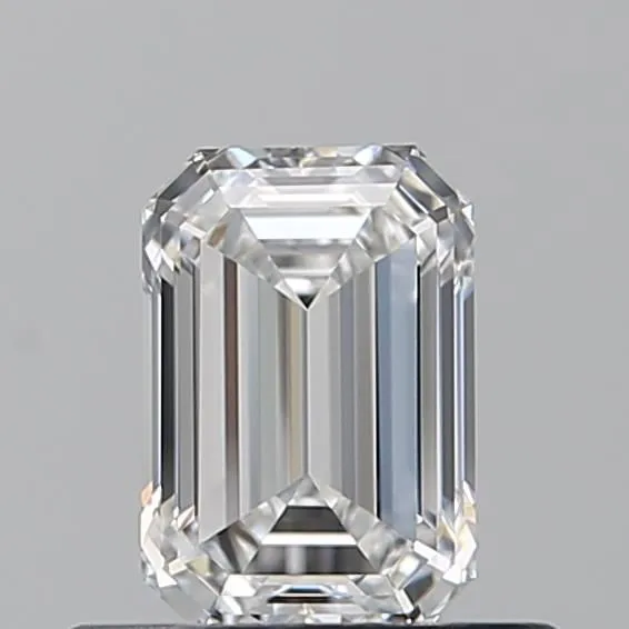 0.56ct EMERALD E VVS1 Natural diamond