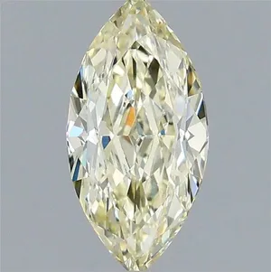 1.05ct MARQUISE Fancy Light Yellow VVS1 Coloured Lab diamond