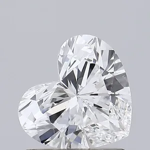 0.97ct HEART D VS2 Lab diamond