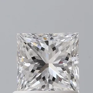 0.89ct PRINCESS E VS1 Natural diamond