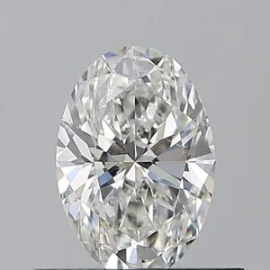 0.53ct OVAL H SI1 Natural diamond