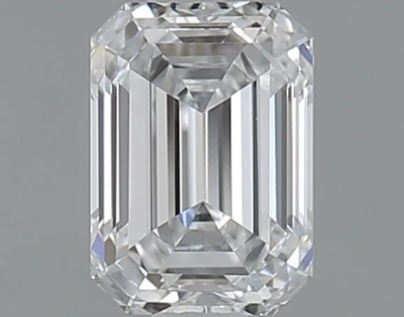 0.6ct EMERALD D VVS1 Natural diamond