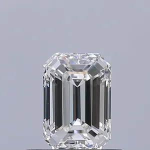 0.57ct EMERALD G VVS2 Natural diamond