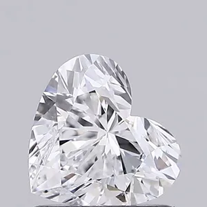 0.76ct HEART D VVS2 Lab diamond