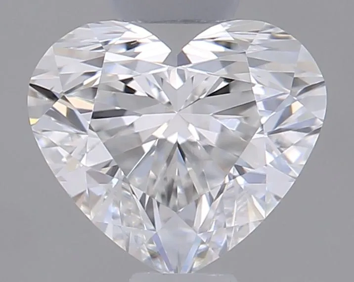 0.51ct HEART F VS2 Natural diamond