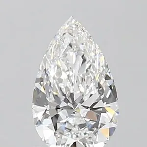0.7ct PEAR D VVS2 Lab diamond