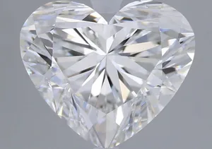 1.08ct HEART E VVS1 Lab diamond