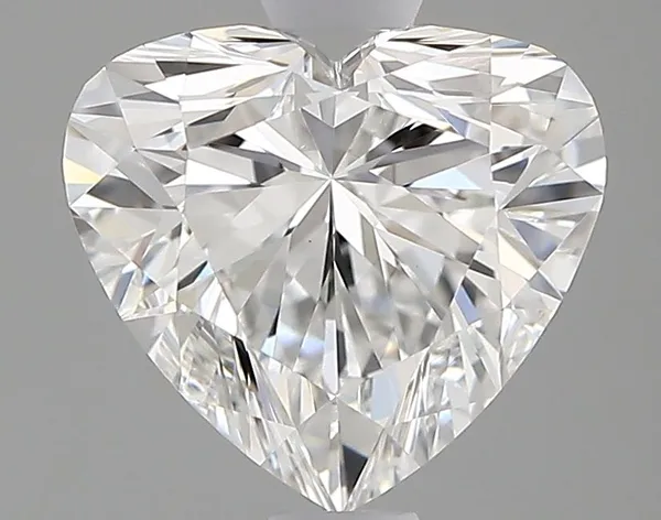 1.08ct HEART D VVS2 Lab diamond