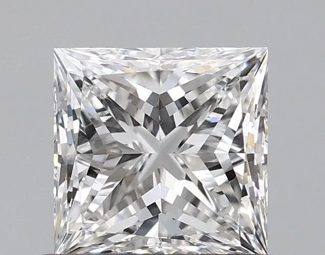0.71ct PRINCESS E VVS1 Natural diamond