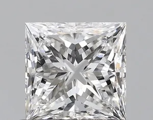 0.71ct PRINCESS E VVS1 Natural diamond
