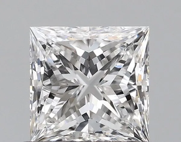 0.71ct PRINCESS E VVS1 Natural diamond
