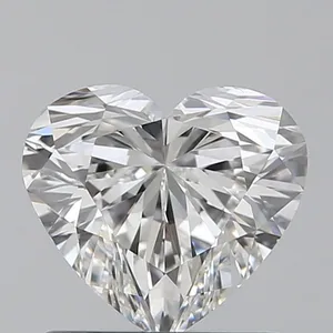 0.9ct HEART G VVS1 Natural diamond