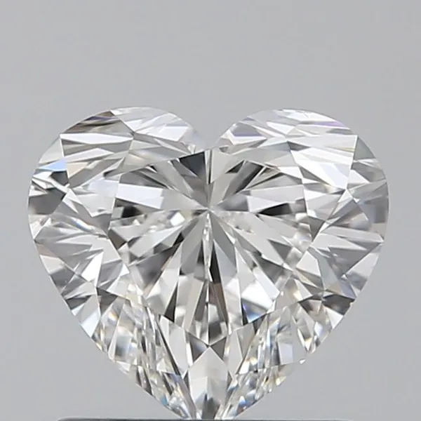 0.9ct HEART G VVS1 Natural diamond