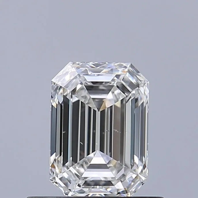 0.62ct EMERALD F VS2 Natural diamond