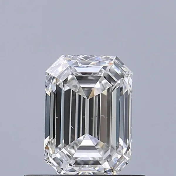 0.62ct EMERALD F VS2 Natural diamond
