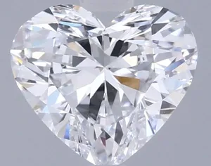 1.02ct HEART D VVS1 Lab diamond