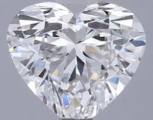 1.08ct HEART D VVS1 Lab diamond