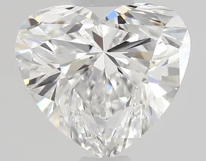 0.71ct HEART D VVS1 Natural diamond