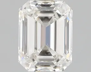 0.74ct EMERALD H VVS2 Natural diamond