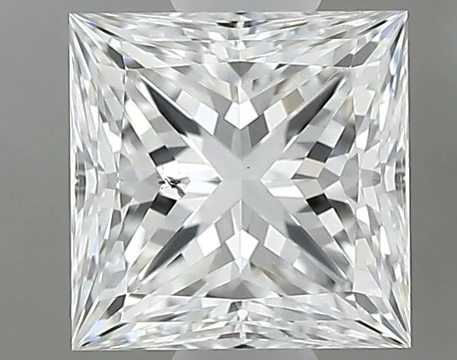 0.64ct PRINCESS E SI1 Natural diamond