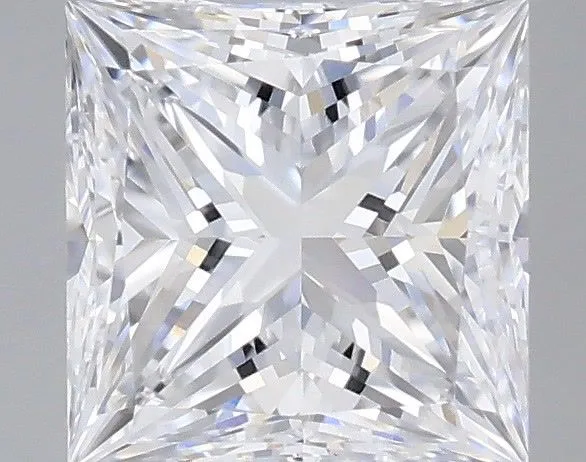0.50ct PRINCESS D IF Natural diamond