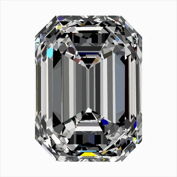 0.4ct EMERALD G VVS1 Natural diamond