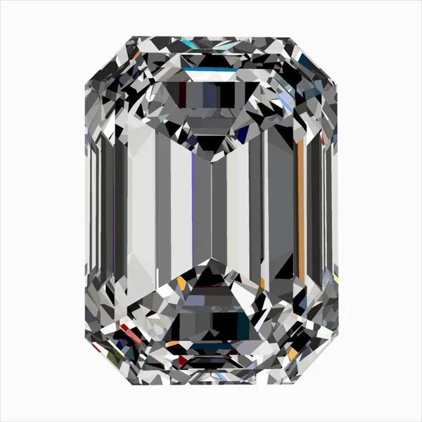 0.3ct EMERALD H VVS1 Natural diamond