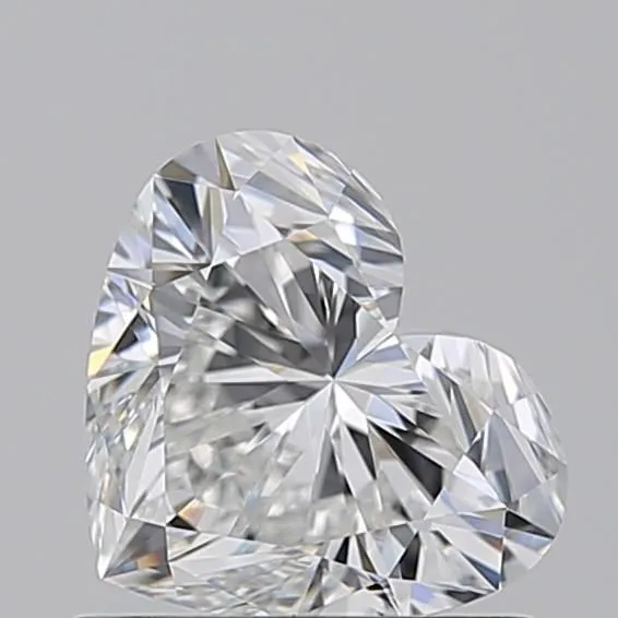 1.01ct HEART F VVS1 Natural diamond