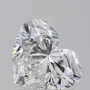 1.01ct HEART F VVS1 Natural diamond