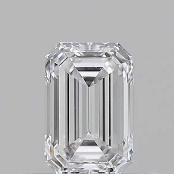 0.5ct EMERALD D VS2 Natural diamond