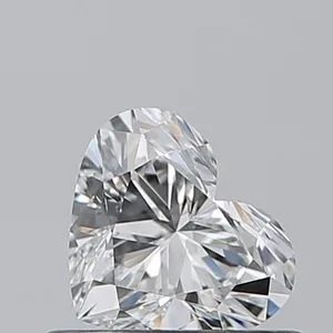 0.5ct HEART F VS1 Natural diamond
