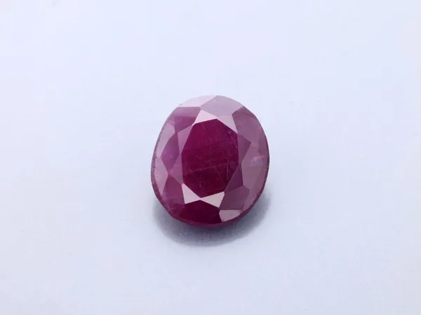 1.83ct Red Ruby, Oval cut gemstone