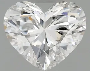 0.9ct HEART D VVS2 Lab diamond