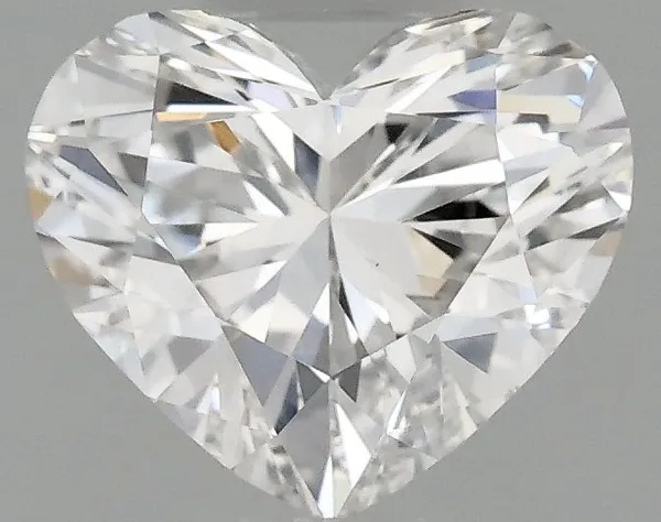 0.9ct HEART D VVS2 Lab diamond