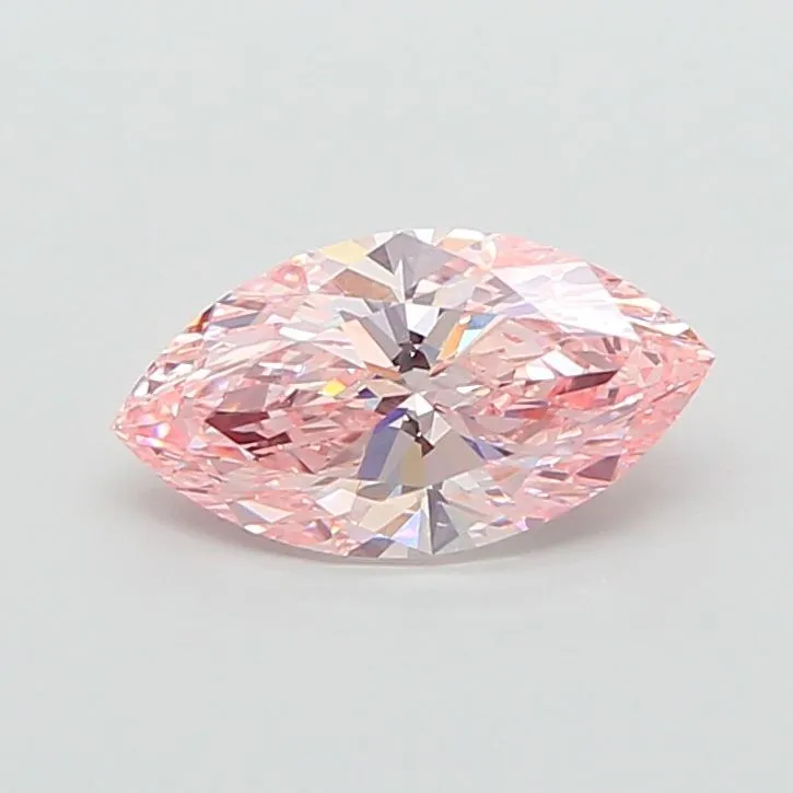 2.01ct MARQUISE Fancy Vivid Pink VVS2 Coloured Lab diamond