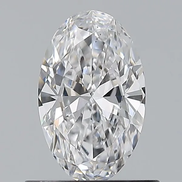 0.6ct OVAL D VS2 Natural diamond