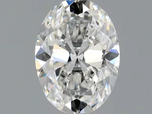 0.38ct OVAL F VVS1 Natural diamond