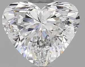 0.7ct HEART D VVS1 Natural diamond