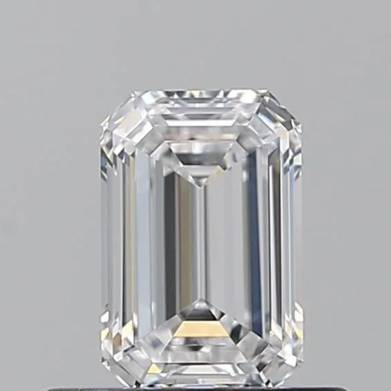 0.52ct EMERALD D VVS2 Natural diamond