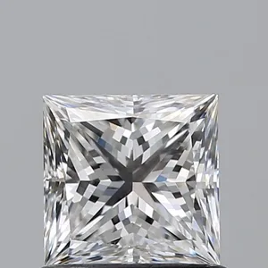 0.81ct PRINCESS F VVS1 Natural diamond