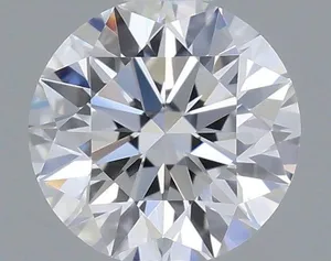 0.34ct ROUND D VS1 Lab diamond